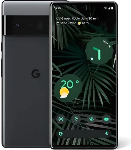 GOOGLE Pixel 6 Pro 5G - 128 GB Schwarz, leistungsstarker Tensor-Chip und fortschrittlichste Kamera für beeindruckende Fotos