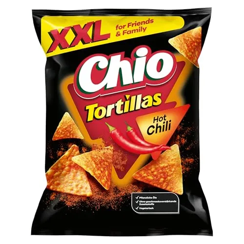 Tortillas Hot Chili 200g