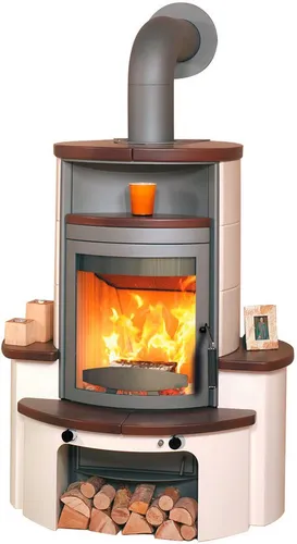 Hark Avenso ECOplus Dauerbrandofen 6 kW jola-braun - Raumluftunabhängiger Kaminofen von Hark, ideal für effiziente und umweltfreundliche Wärme in Ihrem Zuhause.
