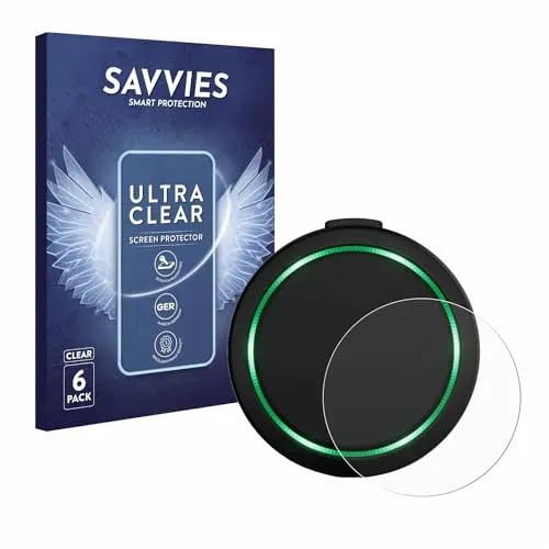 Savvies 6 Stück Schutzfolie für OOONO CO-Driver NO2 (2024) Displayschutz-Folie Ultra-Transparent
