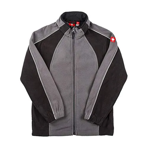 Engelbert Strauss Kinder Fleecejacke dryplexx Micro, Farbe:anthrazit/schwarz, Größe:158/164