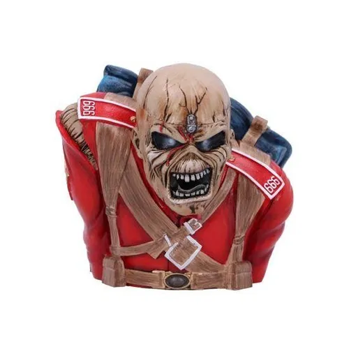 Iron Maiden The Trooper Bust Box (Small) - Offiziell lizensierte Actionfigur aus Resin, ideal für Sammler und Fans, 137mm hoch mit detaillierter Verarbeitung.