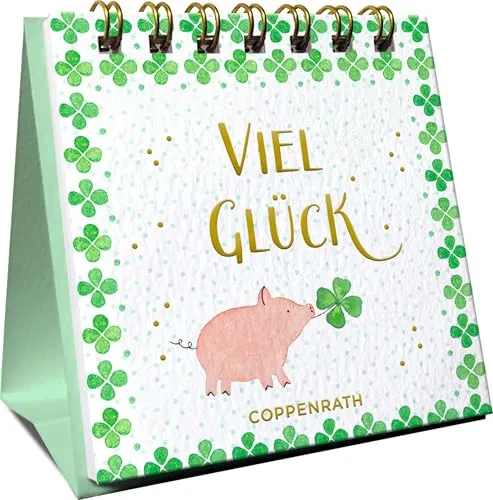 Viel Glück (Mini-Spiralaufsteller)