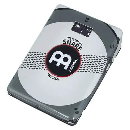 Meinl The Ultimate Snare Stomp Box - Percussion; Elektronische Stomp Box mit vorprogrammierten Soundeffekten für vielseitige Beats, ideal für Musiker und Live-Performances.