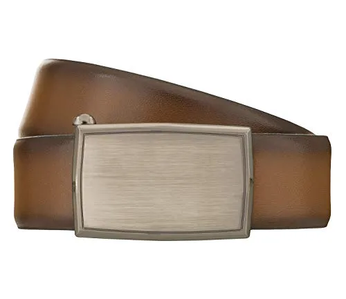 LLOYD Men's Belts Gürtel mit Automatikschließe - Herren-Gürtel aus echtem Leder, modisch und langlebig. Stufenlos verstellbar und selbst kürzbar für optimalen Tragekomfort.