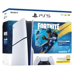 Sony PlayStation 5 Slim mit Laufwerk - Fortnite Flowering Chaos Set - Erlebe Gaming der Extraklasse mit der PS5 Slim, inklusive 1.000 V-Bucks und exklusivem Skin-Paket für Fortnite. Kompakt, leistungsstark und mit 1 TB Speicher für blitzschnelle Ladezeiten und 4K-Grafik.