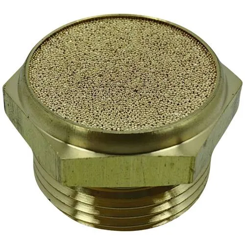 TRU COMPONENTS Druckluft-Schalldämpfer TC-12770344 Außengewinde G1 15 bar Messing 1 St.
