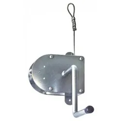 Schneider Grillgeräte Kurbel Feuerstelle mit Drahtseil - Grillzubehör für Roste über 70 cm, verzinkte Feuerstelle mit 8 m Drahtseil für eine komfortable und flexible Nutzung beim Grillen.