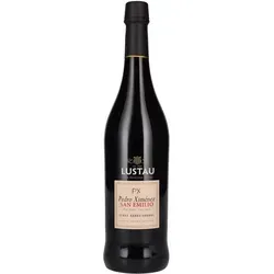 Emilio Lustau Pedro Ximenez Sherry 17% vol - Jerez NV Sherry, süß und vollmundig, perfekt für Desserts oder als Digestif in geselliger Runde.