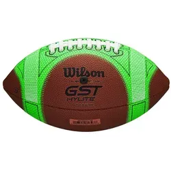 Wilson Youth 7V7 FB TDJ DEF - Freizeit-Footballs mit zusätzlicher Polsterung für optimale Ballkontrolle und präzisere Pässe. Ideal für Schulen und Vereine, bietet er hohe Qualität für intensive Nutzung.
