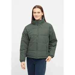 Derbe Wende-Regenjacke in Grün/Dunkelblau, Größe 38 für Damen - Funktionsjacken aus recyceltem Polyester, wasserdicht mit 5.000mm Wassersäule und wendbarem Design für vielseitige Einsatzmöglichkeiten.