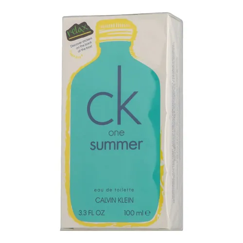 Calvin Klein CK One Summer 2020 Eau de Toilette Spray 100 ml - Herren Duft mit erfrischenden Zitrusnoten, perfekt für die warmen Monate und ideal für jeden Anlass.
