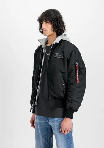 Alpha Industries Bomberjacke MA-1 D-Tec schwarz XS (42/44) - Funktionsjacke aus 100% strapazierfähigem Nylon, ideal für vielseitige Outdoor-Aktivitäten und mit stylischem Design.