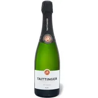 Taittinger Brut Reserve, Champagner - Champagner aus dem traditionsreichen Haus Taittinger, bekannt für seinen hohen Chardonnay-Anteil und die elegante Finesse. Ideal als Aperitif oder zu feinen Fischgerichten.
