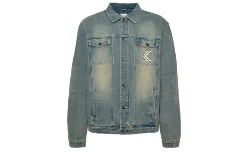 Karl Kani OG OS Denim Jacket - Funktionsjacken mit lässigem Style, durchgehender Knopfleiste und praktischen Taschen für deine Essentials.