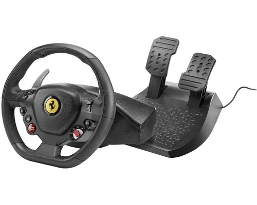 Thrustmaster T80 Ferrari 488 GTB - Lenkrad für PC, PS4 und PS5, authentisches Ferrari-Design für realistische Rennsimulationen