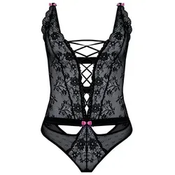 Róza Lingerie Stringbody Roza-Fifii schwarz Body* (1-tlg) schwarz M