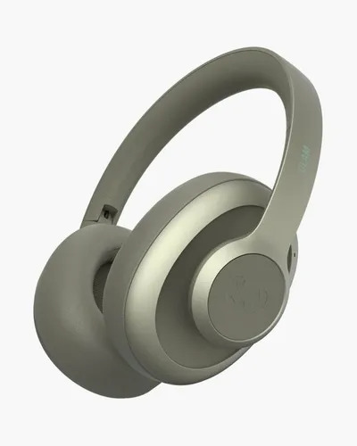 FRESH N REBEL Bluetooth Over-Ear-Kopfhörer "Clam Blaze" - Dried Green, kabellos mit sattem Bass und zwei ENC-Mikrofonen für perfekte Telefonate