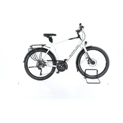 Simplon Kagu Trekking E-Bike - grau weiß, 55 cm - E-Bikes: Hochwertiges Trekkingrad mit robustem Alu-Rahmen, ideal für lange Touren und Stadtfahrten.
