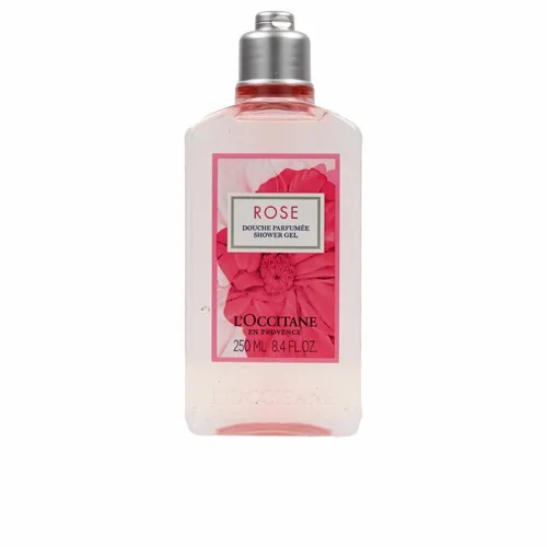 L'OCCITANE Duschgel Loccitane Rosa Gel Ducha 250ml - Duschgel mit dem luxuriösen Duft von Mairose und Damaszener Rose, reinigt sanft und verwöhnt Ihre Haut mit einem zarten femininen Rosenduft.