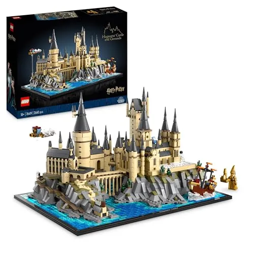 LEGO Harry Potter Schloss Hogwarts - Großes 2.660-Teile Set für Erwachsene mit berühmten Orten und Detailreichtum für magische Bau- und Ausstellungserlebnisse