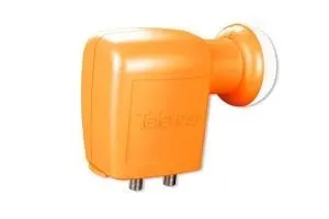 Twin LNB Konverter 0,3 dB mit 2 Ausgängen von Televes - LNB Twin 0,3 dB Konverter mit zwei Ausgängen, ideal für den Empfang von Satellitenfernsehen, 2 Jahre Herstellergarantie.