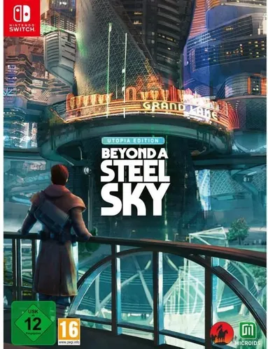 Beyond a Steel Sky Utopia Edition (Nintendo Switch) - Spiele für Nintendo Switch, fesselndes Adventure mit beeindruckender Grafik und packender Story für stundenlangen Spielspaß.