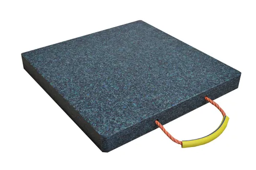 Abstützplatten Unterlegplatten Kranplatten 400 x 400 x 60 mm - 18t