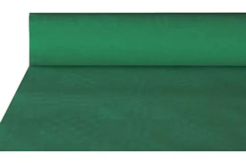 Damasttischtuch 50 m x 1 m dunkelgrün - Hochwertiges Papiertischtuch in Dunkelgrün, ideal für festliche Anlässe und Events. Bewährte Qualität von Party Discount & Creativ Discount zu TOP-Preis-Leistung!