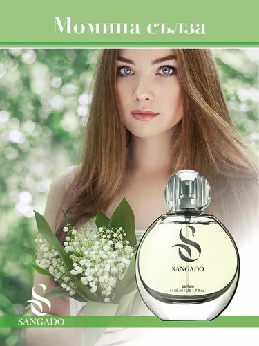 Sangado 702 Lily Of The Valle Eau de Parfum for Women 50ml 12 Hours Longevity