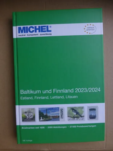 Michel Briefmarken Katalog Europa 11 Baltikum Finnl 2023/2024 # Neu # 39% RABATT