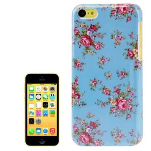 Schutzhülle Hard Case für Apple iPhone 5c blume