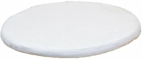 Sitzkissen Dunja II - Möbel Direkt Online - Rundes Sitzkissen mit abnehmbarem cremefarbenen Bezug, ideal für Komfort und Stil. Perfekt für Decken & Kissen in Ihrem Wohnbereich.