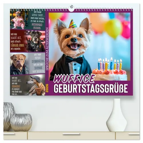 Melanie Viola | Wuffige Geburtstagsgrüße SPRÜCHE ZUM ÄLTERWERDEN...
