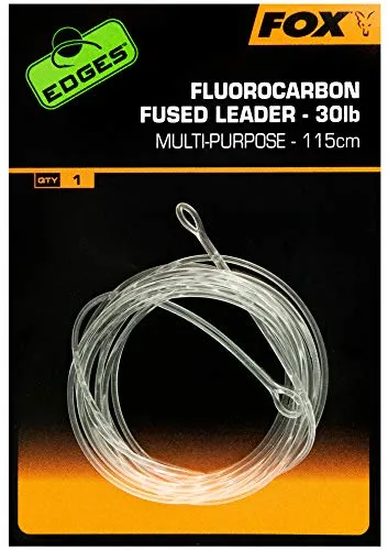 Fox Fluorocarbon Fused Leader 30lbs - Karpfenvorfach, Länge:115cm