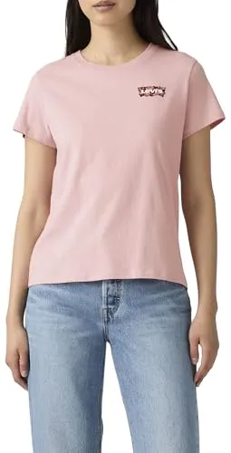 T-Shirt "THE PERFECT TEE" mit Batwing-Logoprint, Gr. L (40), GAB ROSE - Damen T-Shirt von Levi's mit coolem Logodruck. Der elastische Jersey sorgt für hohen Tragekomfort und macht es perfekt für legere, stilvolle Looks.