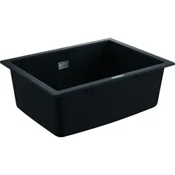 Grohe Kompositspüle K700 70-C 61/45,7 1.0, 610 x 457 mm granit schwarz - Schwarz