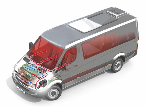 Webasto Standheizung Aufrüstsatz für VW T5, Diesel, 9012103D, 9012104E - Dashcam-Zubehör für VW T5, sorgt für angenehme Wärme im Fahrzeug auch bei kaltem Wetter.