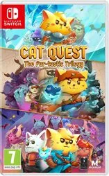 Cat Quest The Fur-tastic Trilogy - Switch [EU Version] - Spiele für Nintendo Switch: Erlebe drei spannende Abenteuer in einer zauberhaften Open-World, kämpfe gegen Feinde und entdecke versteckte Schätze als Katzitän in Cat Quest III!