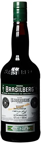 Brasilberg da Casa Underberg do Brasil 1,0L 42% - Spirituosen aus Brasilien, einzigartiger Kräuterlikör mit 42% Alkohol für besondere Genussmomente.
