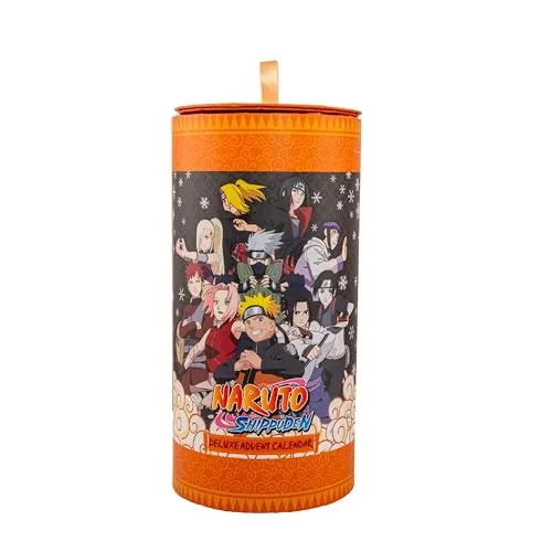 Cinereplicas Advent Calendar Naruto Deluxe 2025 - Sonstige - Erlebe die Vorfreude mit dem Naruto Deluxe Adventskalender 2025, der exklusive Sammlerstücke und Überraschungen für wahre Fans bietet!