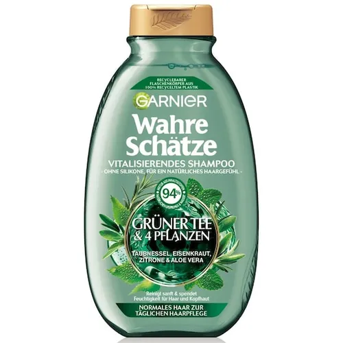 GARNIER Wahre-Schaetze Wahre-SchaetzeGrüner Tee & 4 PflanzenVitalisierendes Shampoo 250 ml (11,56 € / 1 l)
