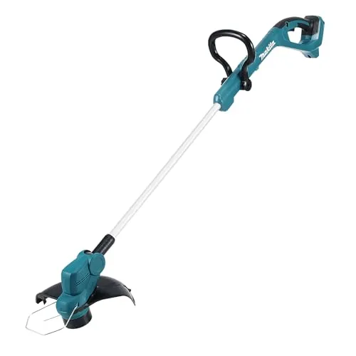 Makita Rasentrimmer DUR193Z - Akku 18V, Teleskopstiel mit schwenkbarem Kopf, ideal für präzises Trimmen und Kantenschneiden