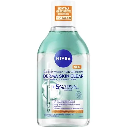 NIVEA Gesichtspflege ReinigungDerma Skin Clear Mizellenwasser 400 ml (12,48 € / 1 l)