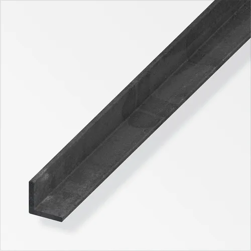 alfer Winkel 1 m, 20 x 20 mm Stahl roh natur