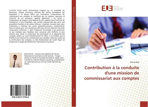 Éditions Universitaires Européennes Contribution à la conduite d'une mission de commissariat aux comptes (Achraf Daif, 2016) (55812613)