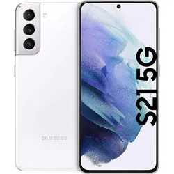 Samsung Galaxy S21 5G 256GB Phantom White - 6,2 Zoll AMOLED, Triple-Kamera mit 64 MP, 5G-fähig und leistungsstarker Octa-Core-Prozessor