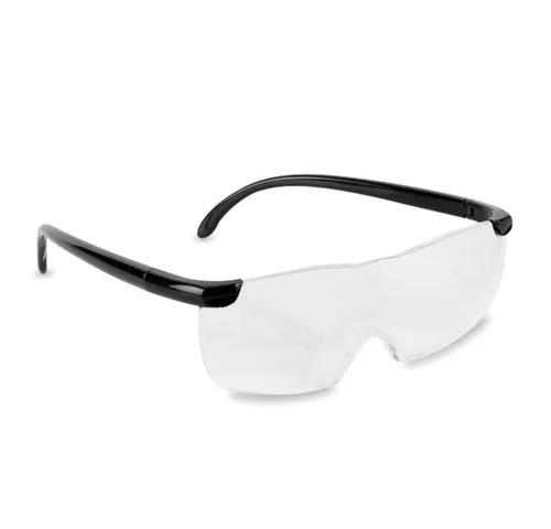 ELONEO Lupenbrille - 160% Vergrößerung für beste Sicht - Lupenbrille mit 160% Vergrößerung, ideal für Handarbeiten, Lesen und Reparaturen. Tragbar über der Brille, ermöglicht freihändiges Arbeiten und kommt mit praktischem Etui.