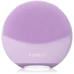 FOREO LUNA™ 4 mini Lavender Gesichtsbürste - Gesichtsreiniger mit ultra-hygienischem Silikon und T-Sonic™ Pulsationen für 99 % tiefenreine Haut in nur 1 Minute. Ideal für alle Hauttypen und perfekt für unterwegs.
