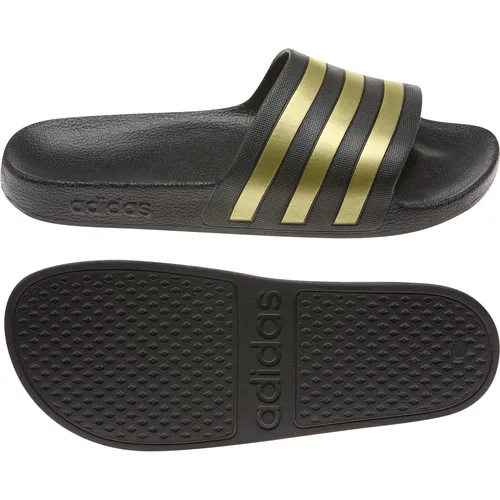 adidas Unisex Adilette Aqua Slides - Komfortable Badesandalen, 42 EU - Genießen Sie den leichten Tragekomfort dieser Slip-On-Sandalen mit weichem Cloudfoam Fußbett. Ideal für den Einsatz am Pool oder Strand, schnell trocknend und stylisch.